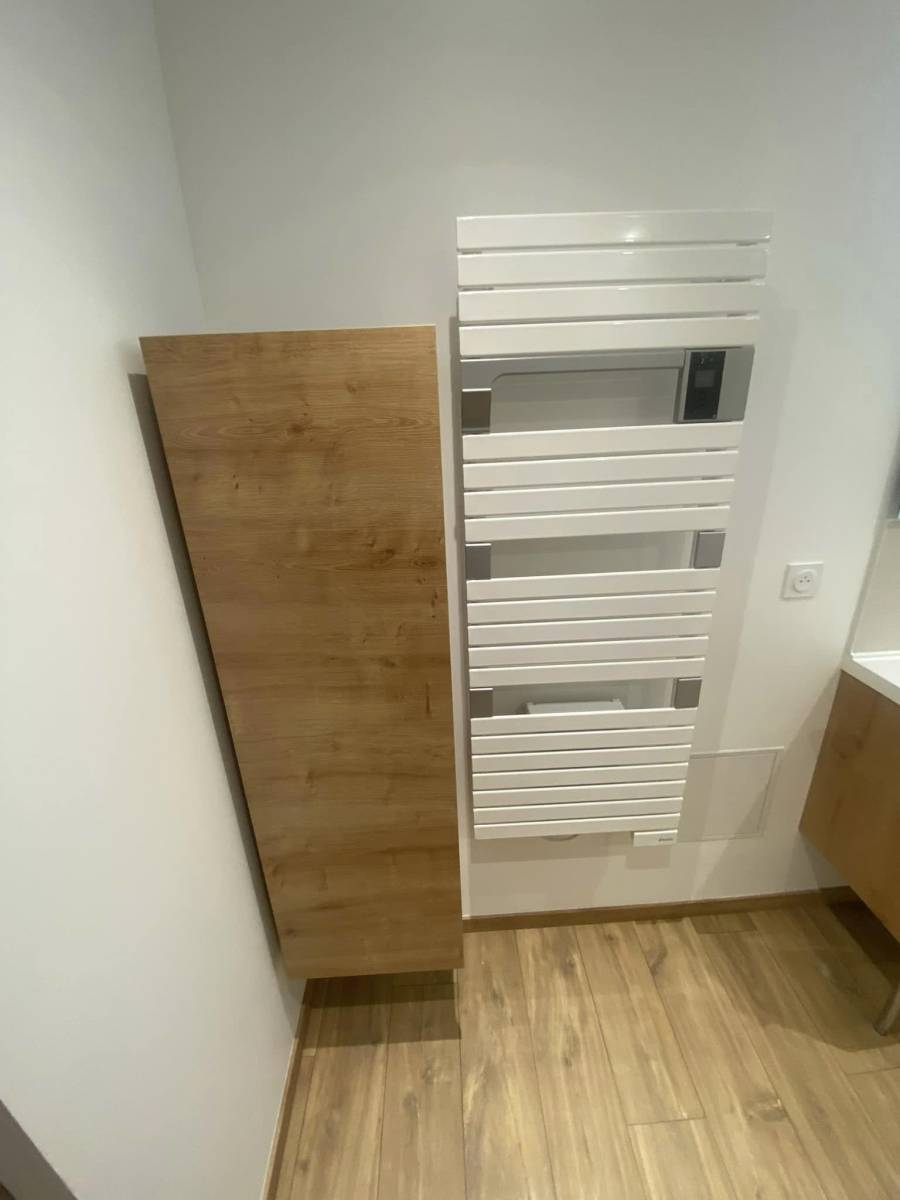 Création d'une salle de bain avec pose de meubles près de Neuchatel en Bray 76